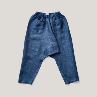 Soor Ploom Otto Trousers, Chambray 8Y