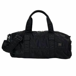 ポーター(PORTER)の7309 PORTER TANKER 2WAY DUFFLE BAG ブラック(ボストンバッグ)