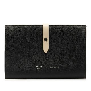 セリーヌ(celine)のセリーヌ ロゴ ミディアム マルチ ファンクション 二つ折り財布 104813 レザー メンズ CELINE 【1-0151752】(折り財布)