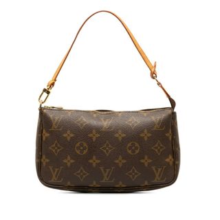 ルイヴィトン(LOUIS VUITTON)のルイ ヴィトン モノグラム ポシェット アクセソワール ショルダーバッグ M51980 PVC レディース LOUIS VUITTON 【227-51956】(ショルダーバッグ)