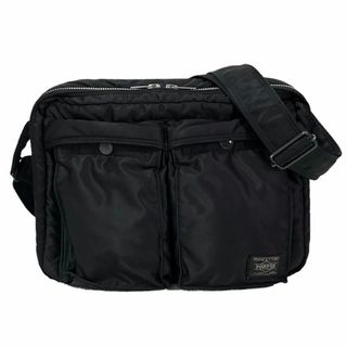 ポーター(PORTER)の4639 PORTER TANKER SHOULDER BAG(L) BLACK(ショルダーバッグ)