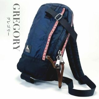 グレゴリー(Gregory)のGREGORY グレゴリー ボディバッグ スリングバッグ 紺 黒 赤 軽量(ボディーバッグ)