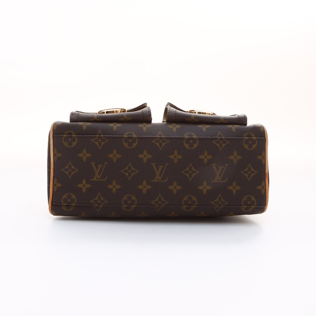 LOUIS VUITTON - ヴィトン LV モノグラム マンハッタンPM ハンドバッグ LOUIS VUITTON - ヴィトン LV モノグラム マンハッタンPM ハンドバッグ