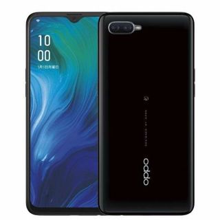 オッポ(OPPO)の【中古】 OPPO RenoA 64GB ブラック SIMフリー 本体 Aランク スマホ  【送料無料】 renoa64bk8mtm(スマートフォン本体)