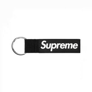 Supreme Webbing Keychain キーホルダーブラック 1個(ボクサーパンツ)