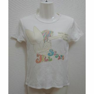 ジルスチュアート ロゴTシャツ エンジェルTシャツ 天使プリント 半袖カットソー