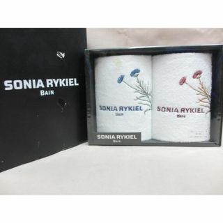 ソニアリキエル(SONIA RYKIEL)のソニアリキエル　ペア　ウォッシュタオルセット(タオル/バス用品)