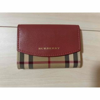 バーバリー(BURBERRY)の美品　バーバリー　名刺入れ(名刺入れ/定期入れ)