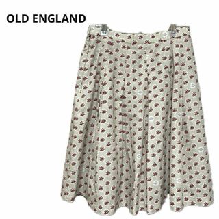 美品 OLD ENGLAND オールドイングランド スカート 36 花柄