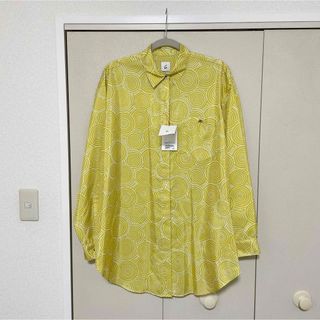 6 (ROKU) - ＜6(ROKU)＞NYLON SILK ROUND PRINT SHIRT