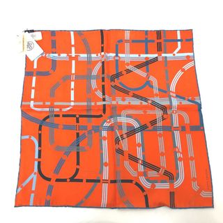 新品未使用タグ付き箱付き HERMES エルメス カレ32×32 ハンド