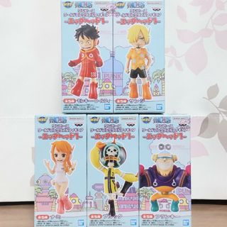 ONE PIECE - ワンピース ワールドコレクタブルフィギュア エッグヘッド1 全5種セット