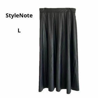 ベルメゾン(ベルメゾン)の美品 StyleNote ベルメゾン 千趣会 ロングスカート ブラック L(ロングスカート)