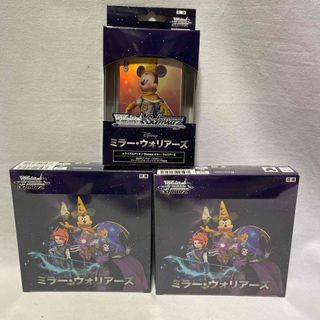 ヴァイスシュヴァルツ - ② ヴァイス Disney ミラー・ウォリアーズ ブースター2BOX＆デッキ1個