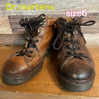 ドクターマーチン(Dr.Martens)のドクターマーチン　モンキーブーツ　英国　イングランド　ブラウン(ローファー/革靴)