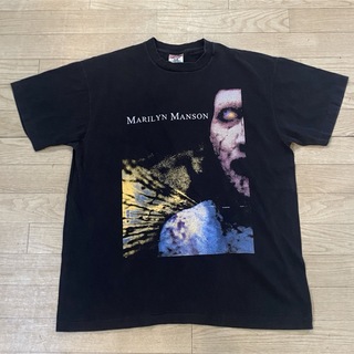 Marilyn MansonバンドTシャツ/バンT/USED/古着(Tシャツ/カットソー(半袖/袖なし))