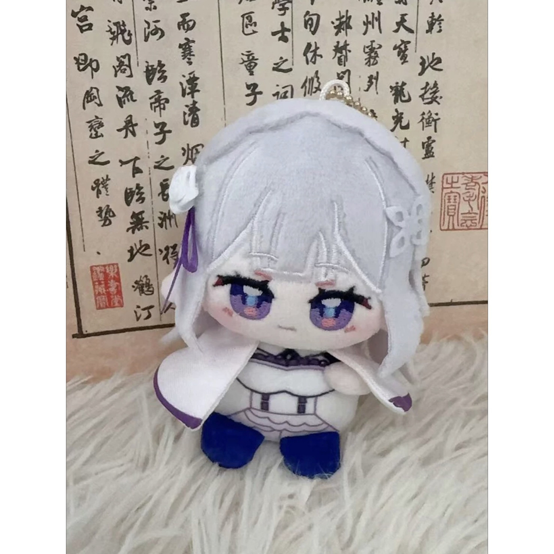 ☆リゼロ ラム・エミリア 12cm ぬいぐるみの通販 by INHYEONG ☆リゼロ ラム・エミリア 12cm ぬいぐるみの通販 by INHYEONG