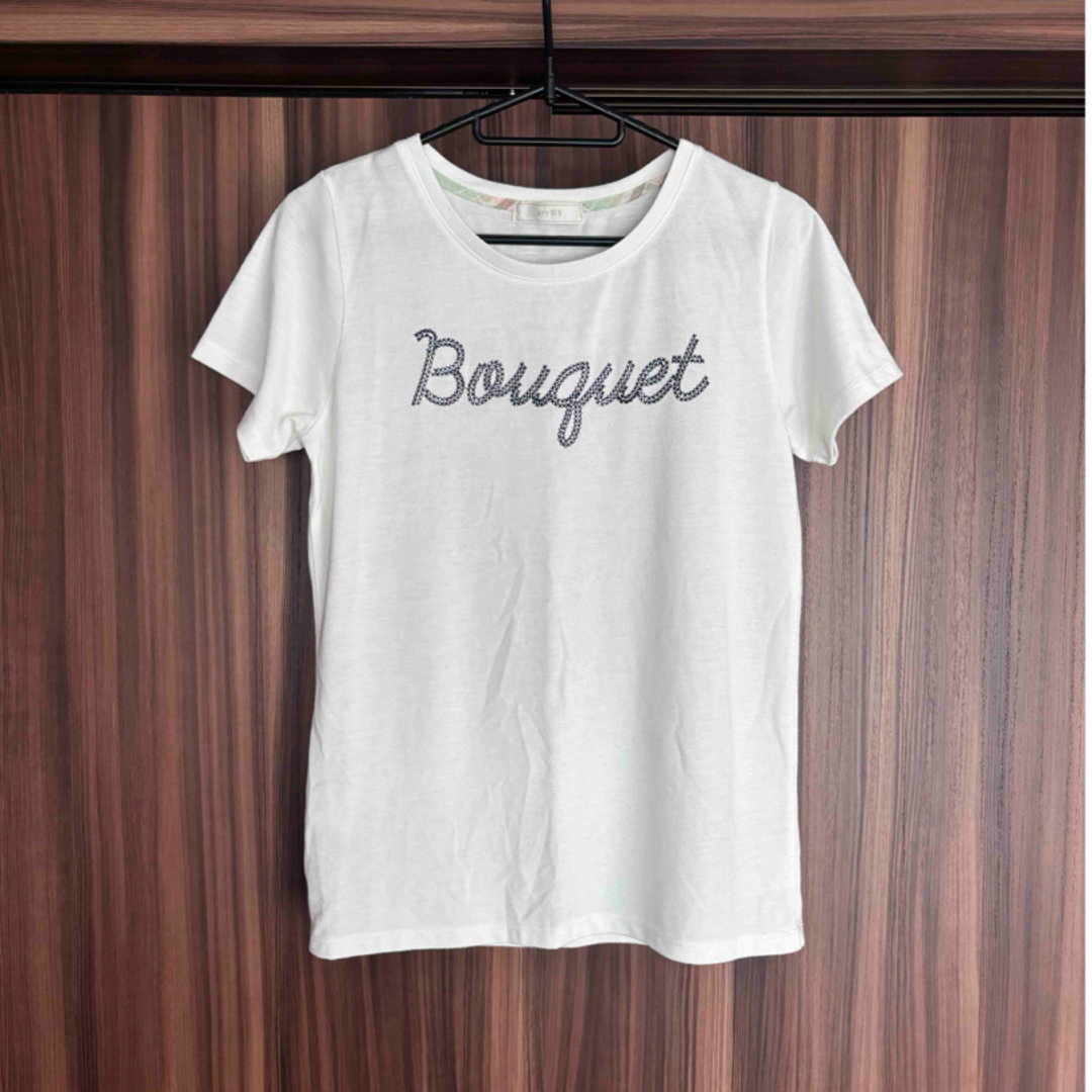 anySiS - ☆anySiS☆エニシス☆半袖ロゴTシャツ☆ホワイト☆の anySiS - ☆anySiS☆エニシス☆半袖ロゴTシャツ☆ホワイト☆の