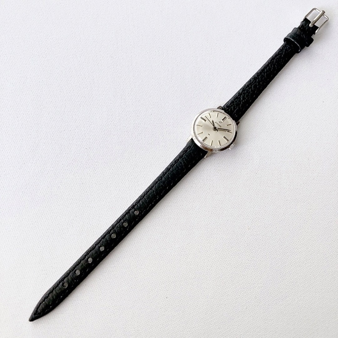 ずっと気になってた アンティーク ENICAR 25石 レディース手巻き腕時計 稼動品 稀少 時計
