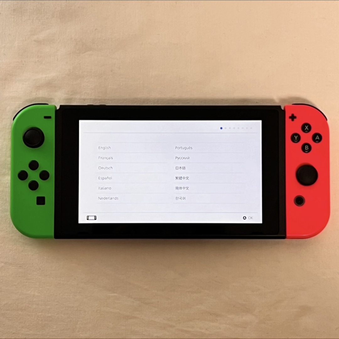 Nintendo Switch バッテリー強化版 スプラトゥーンカラー 箱無し Nintendo Switch バッテリー強化版 スプラトゥーンカラー 箱無し