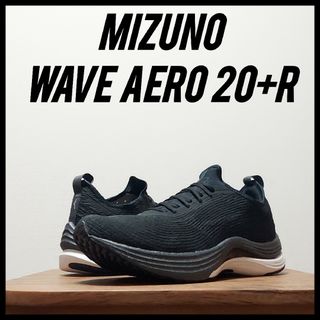 MIZUNO - MIZUNO　ミズノ　ウエーブエアロ 20+R ワイド　メンズ　27.5cm