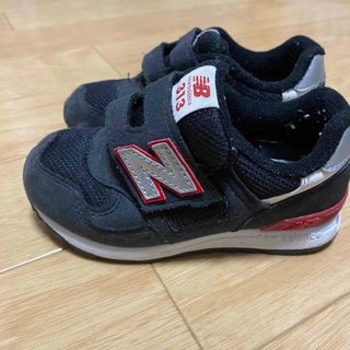 ニューバランス(New Balance)のニューバランス313 黒赤　16cm(スニーカー)