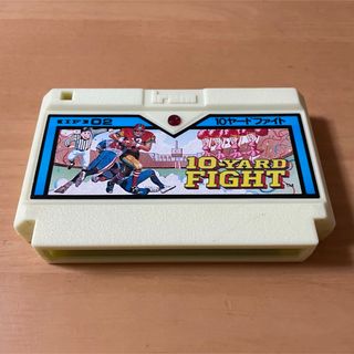 ファミリーコンピュータ(ファミリーコンピュータ)の【FC】10ヤードファイト(ラベル状態難)(家庭用ゲームソフト)