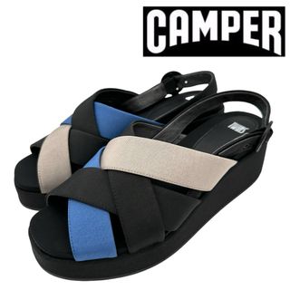 〈極美品〉CAMPER TWINS カンペール【23.5cm】厚底 サンダル