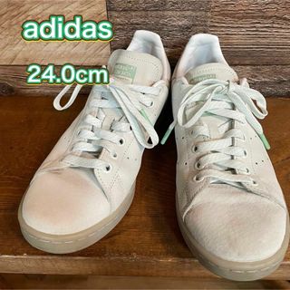 アディダス(adidas)のアディダス　スタンスミス　スウェード　本革　24cm(スニーカー)