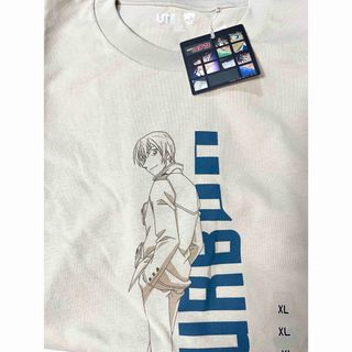 ユニクロ(UNIQLO)の【セール中】名探偵コナン×ユニクロTシャツ　 XL 安室透/降谷零　バーボン(Tシャツ/カットソー(半袖/袖なし))