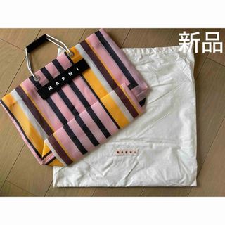 Marni - 新品♡マルニ フラワーカフェ ビニール  マルチカラー レディース トートバッグ