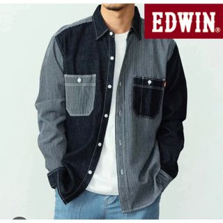 【美品】　EDWIN エドウィン　デニムシャツ　デニムジャケット