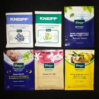 クナイプ(Kneipp)のクナイプ バスソルト 6袋 6種類 入浴剤(入浴剤/バスソルト)