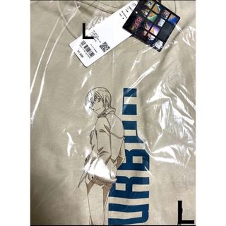 【未着用品】名探偵コナン×ユニクロTシャツ　 Ｌサイズ　安室透/降谷零/バーボン(Tシャツ/カットソー(半袖/袖なし))