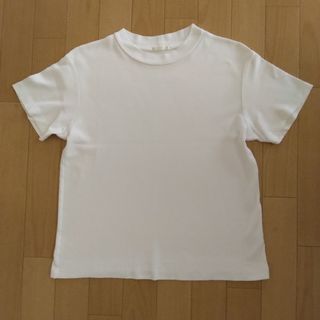 ジーユー(GU)のGU ジーユー　レディース　Tシャツ　白　Mサイズ(Tシャツ(半袖/袖なし))