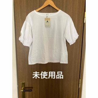  30シルケット袖ボリュームTシャツ【niko and...】