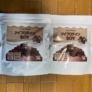 ソイプロテイン チョコ風味 400g 2個(プロテイン)