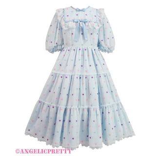 Angelic Pretty - AngelicPretty Candy petit heart ワンピース