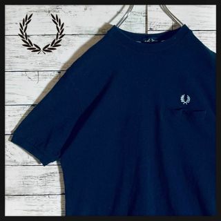 フレッドペリー(FRED PERRY)の【定番人気】フレッドペリー☆ワンポイント刺繍ロゴ　Tシャツ　メッシュ　月桂樹(Tシャツ/カットソー(半袖/袖なし))