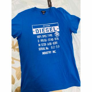 ディーゼル(DIESEL)のディーゼル⚫︎半袖⚫︎Tシャツ⚫︎インポート⚫︎海外⚫︎カナダ⚫︎ブルー⚫︎S(Tシャツ/カットソー(半袖/袖なし))