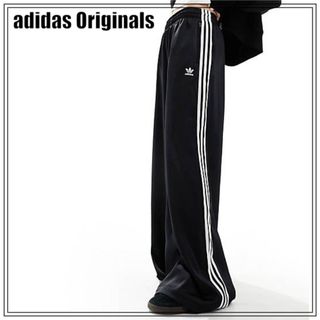 Originals（adidas） - adidas アディダス オリジナルス ワイドレッグ サテン ジョガー