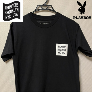 THUMPERS BROOKLYN NYC USA × PLAYBOY Tee(Tシャツ/カットソー(半袖/袖なし))