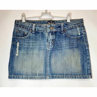Rautt jeans ラウット ジーンズ デニム ミニスカート SIZE:XL(ミニスカート)