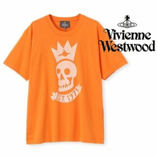 ヴィヴィアンウエストウッド(Vivienne Westwood)の新品【ヴィヴィアンウエストウッド MAN】王冠 SKULLＴシャツ 44(M)(Tシャツ/カットソー(半袖/袖なし))