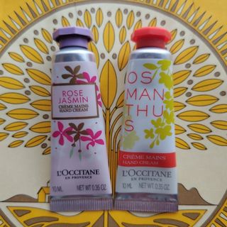 L'OCCITANE - ロクシタンハンドクリーム10mlローズジャスミン&オスマンサス