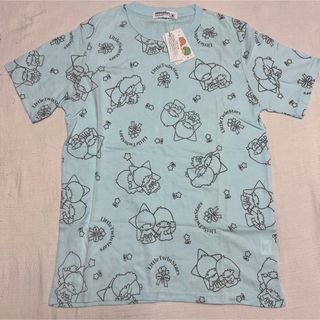 【新品】 サンリオ キキララ 半袖 Tシャツ トップス カットソー ブルー M