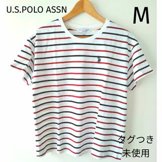 ポロアッスン  U.S.POLO ASSN　Tシャツ　半袖　M　レディース(Tシャツ(半袖/袖なし))