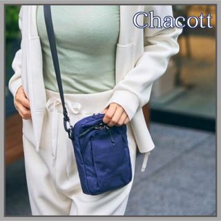 CHACOTT - 新品未使用 レディース チャコット サコッシュ ポシェット ショルダー ネイビー