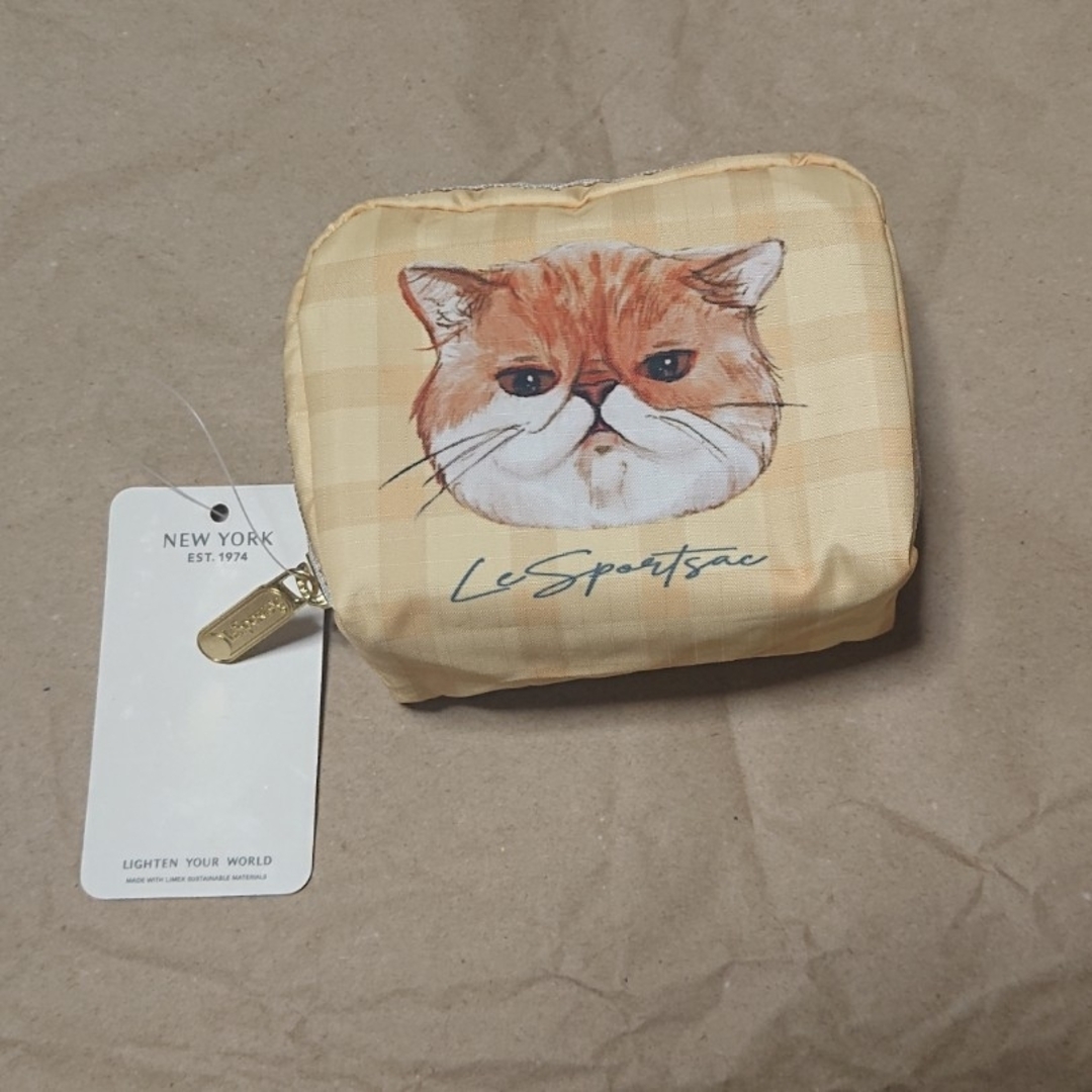 LeSportsac - 【新品】レスポートサック キャットデイ ポーチ 猫 LeSportsac - 【新品】レスポートサック キャットデイ ポーチ 猫