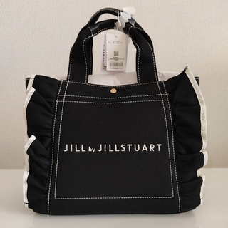ジルバイジルスチュアート(JILL by JILLSTUART)のジルバイジル JILL by JILLSTUART フリルトートバッグ ブラック(トートバッグ)